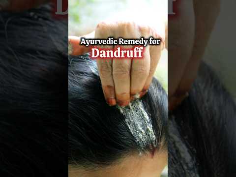 Ayurvedic Home-remedy for Dandruff  and Itching on scalp #shorts #hairmask