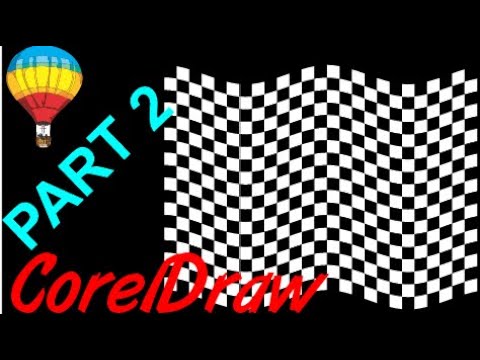 Corel Draw Tips & Tricks Wavey Checkerboard Part 2