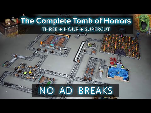 The Tomb of Horrors - Building a Dungeons and Dragons Classic (Three Hour Supercut)