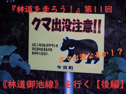 『林道を走ろう！』第１１回　林道御池線を行く　後編