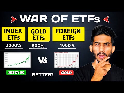 2000% Return! How Index ETFs Surpass Gold & Foreign ETFs 😯| Best ETF to Invest in 2024