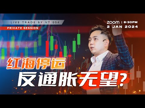 Live Trade 054 by VT 红海停运，反通胀无望？