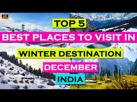 5 Best Places To Visit In December In India | White Winter Destination In India #winter