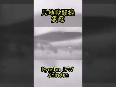 米軍から見た第二次世界大戦の震電？　ってツイッターで言ってたけど撮られたのは日本だと思う　というか詳細不明