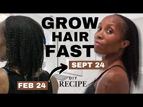 Holistic HAIR GROWTH Recipe and TUTORIAL | How to grow your hair FAST