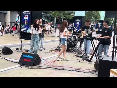 20240817 โปรดส่งใครมารักฉันที - Instinct ( Performed by Fabfilter Band) @Siam Square Walking Street