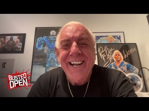 Ric Flair on Charlotte Flair's Recovery & Never Before Told Kurt Angle Story | Busted Open