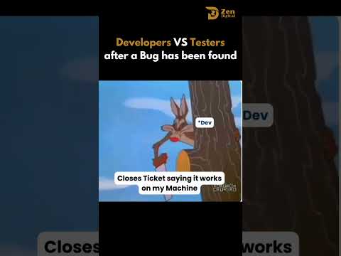 Developers VS Testers after a Bug has been found