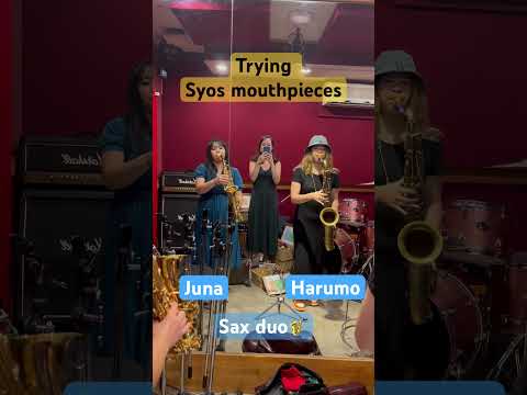 Juna & Harumo sax duo🎷🎷 #syos