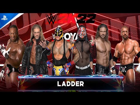 WWE2K22-LADDER MATCH [cpu]