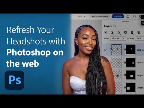 Refresh Your Headshot with Photoshop on the Web | Adobe Photoshop