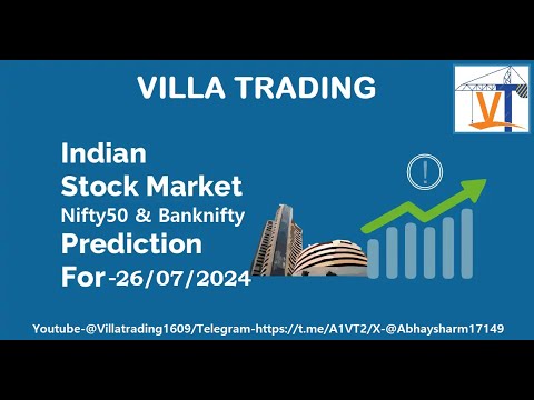 26 July Tomorrow Market Prediction| Nifty Prediction For Tomorrow| Bank Nifty Tomorrow Prediction