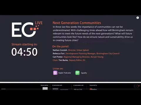 Next Generation Communities