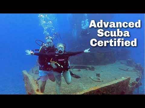 Getting Our Advanced Scuba Certification | Diving Cozumel, Mexico 2020