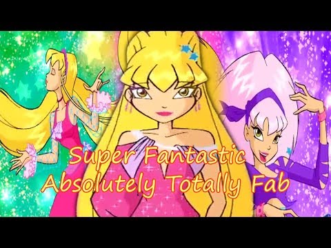 Winx Club~ Super Fantastic Absolutely Totally Fab (Lyrics)