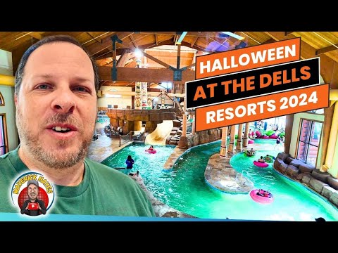 🎃 What's up with the WISCONSIN DELLS hotels for Halloween?