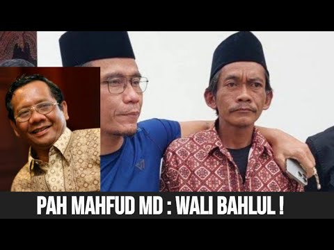 SINDIRAN MAHFUD MD MENOHOK : WALI BAHLUL !! GUS BAHA TEGAS