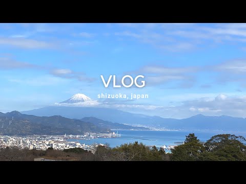 vlog - Shizuoka, Japan amazing scenery of Mt. Fuji, national properties, etc.