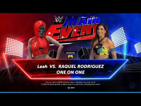 WWE 2K24 AWA Main event: Leah vs Raquel