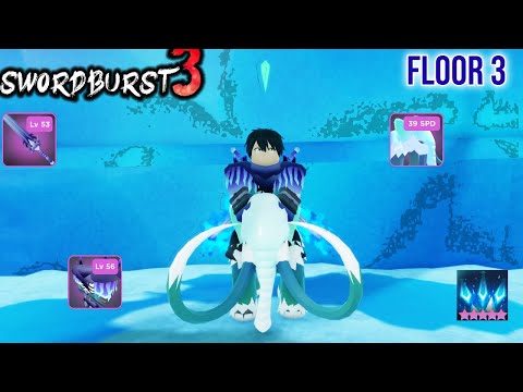 Clearing Floor 3 As Kirito In Swordburst 3...(Roblox)