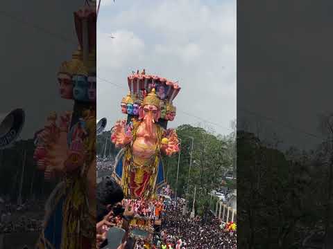 Khairatabad Biggest Ganesh Idol nimajjanam ShobhaYatra 2024 |70”feet Ganesh idol #hydrabadganeshIdol