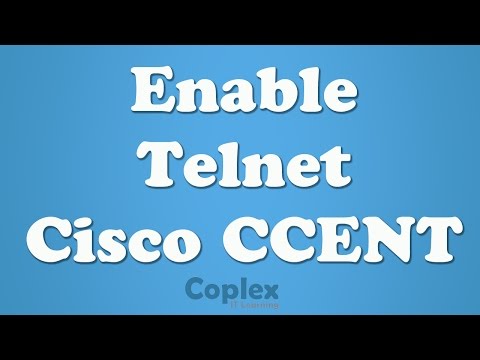 How to Enable Telnet on a Cisco Switch or Router