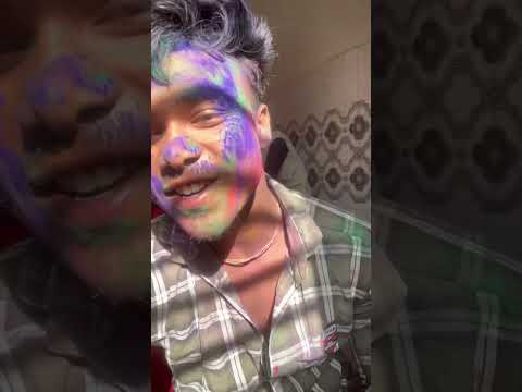 Happy Holi 🫶🦋💚#shortvideos #holi ##shortvideos