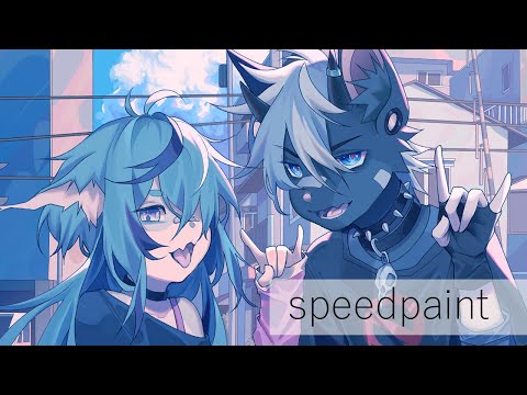 summer in the city ✦ speedpaint【CLIP STUDIO PAINT】