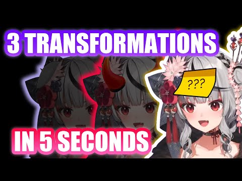 Chloe Literally Transformed 3 Times in 5 seconds【Hololive English Sub】