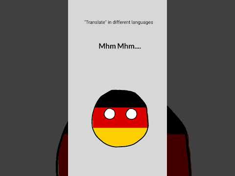 "Translate" in different languages meme (credits: ifluent)| #shorts #viral #countryballs