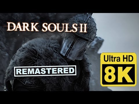 Dark Souls 2 Announcement Trailer 8K (Remastered with Neural Network AI)