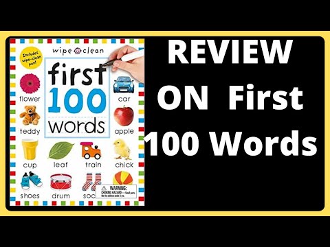 REVIEW ON Wipe Clean 100 Words WRITING BOOK | HOW TO practice hand writing for kids