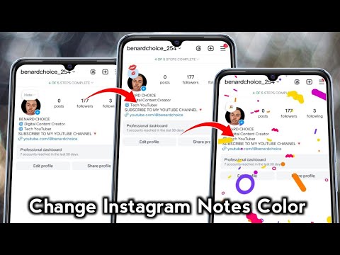 How to Change Instagram Notes Color 2024 | How to Change Color of Notes on Instagram 2024