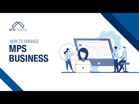 Learn How to Manage your MPS Business using AntMyERP- Hindi