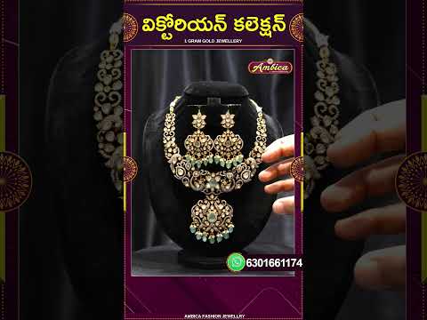 #Shorts #VictorianCollection | 1Gram Gold Jewellery | Ambica Fashion Jewellery