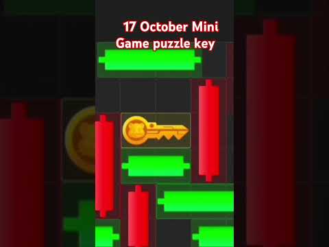 Hamster Kombat today 20 October Mini game puzzle key|| daily mini game key today