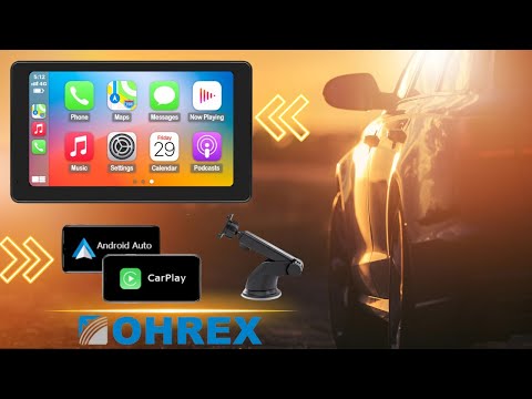 Best Apple CarPlay Touch Screen 60 second install OHREX F760W Review