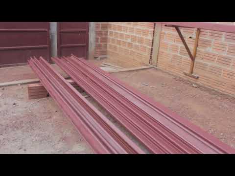 CONSTRUINDO A PRÓPRIA CASA #66 - PREPARANDO A FERRAGEM PARA O TELHADO