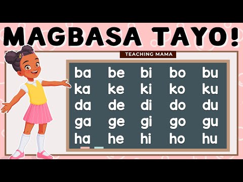 ABAKADA | UNANG HAKBANG SA PAGBASA | MATUTONG BUMASA NG TAGALOG | TEACHING MAMA