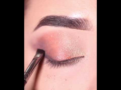 #shorts Very Simple and Easy Eye Makeup Tutorial || No Cut Crease No Glitter Eyeshadow Look ||Shilpa