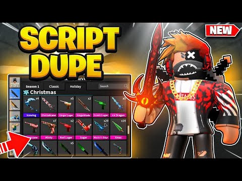 MURDER MYSTERY 2 DUPE SCRIPT PASTEBIN 2023 | DUPLICATION GLITCH + ALWAYS MURDERER MM2 SCRIPT