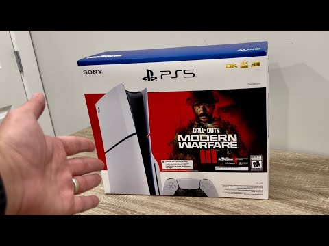 NEW PS5 Slim Unboxing! Modern Warfare 3 Black Friday Bundle