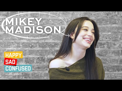 Mikey Madison talks ANORA, SCREAM, ONCE UPON A TIME IN HOLLYWOOD I Happy Sad Confused