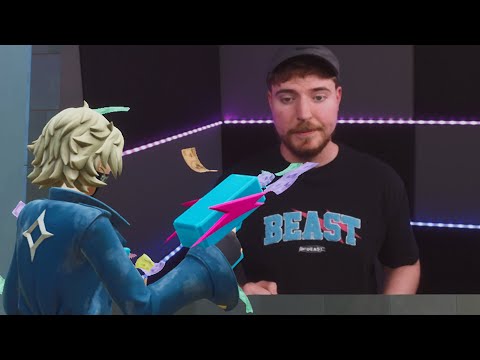 why is MR BEAST in fortnite?