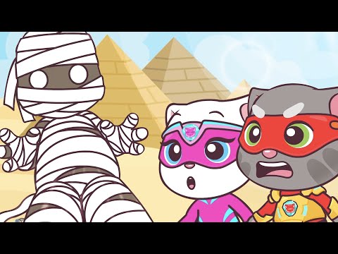 Talking Tom Heroes - The Curse of the Pyramid | Cartoon for kids | Kids Shows Club