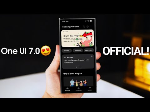 Samsung One UI 7 - OFFICIAL UPDATE!!