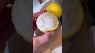 Cleaning hack! Natural oven cleaner using lemons