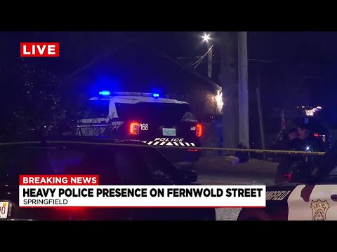 Heavy police presence on Fernwold Street