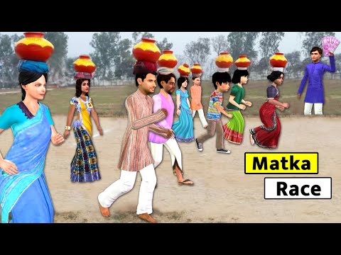 Crorepati Matka Rice on Head Running Challenge Money Prize Hindi Kahaniya Moral Stories Comedy Video