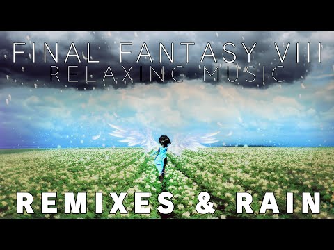 2 hours of Final Fantasy VIII remixes & Rain - Study/Sleep/Chill